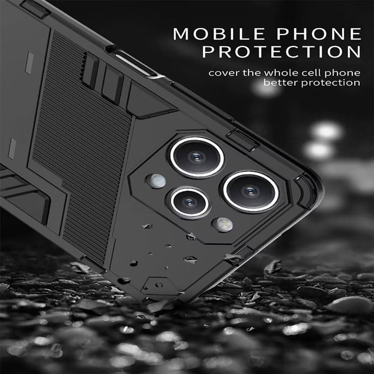 Samsung Galaxy A55 5G - Militaire kwaliteit - TPU siliconen - Back Cover Hoesje - Zwart