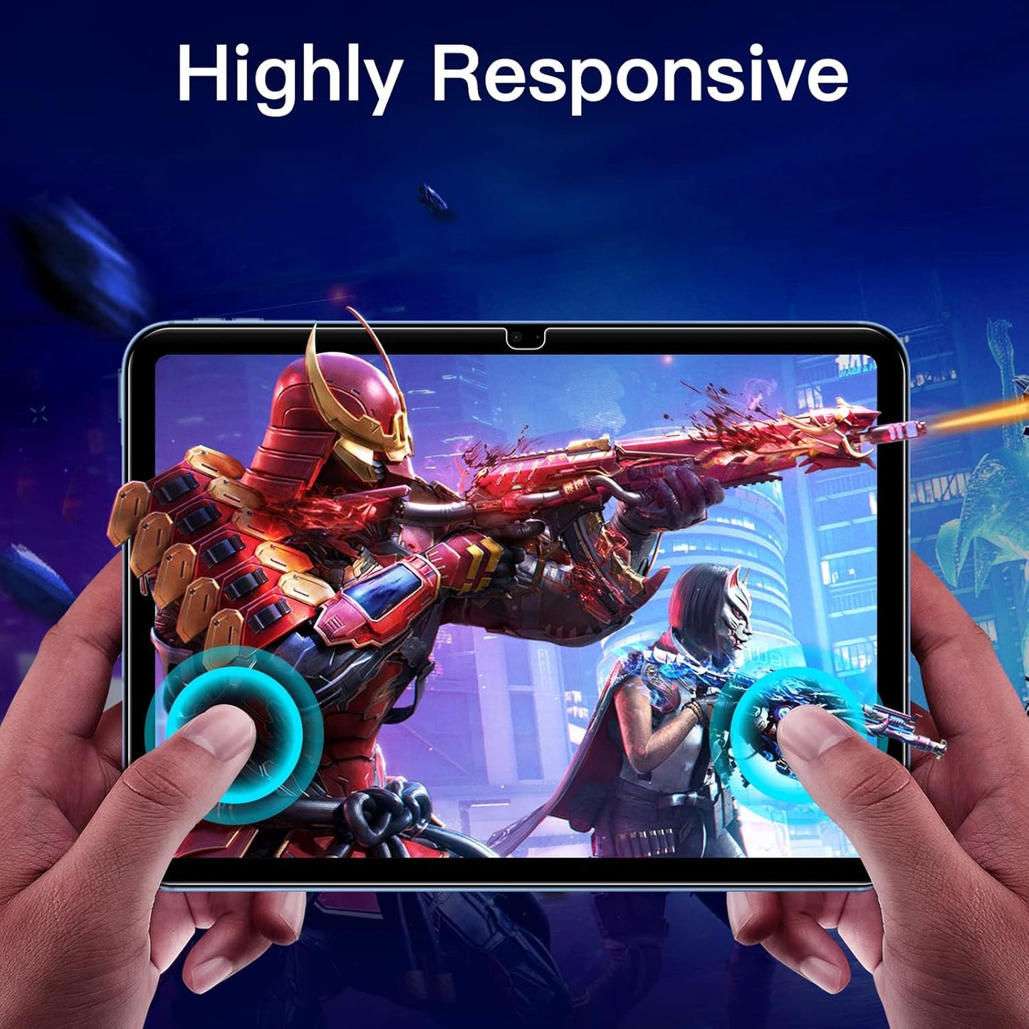 JETech Screen Protector voor iPad (A16) 11e/10e Generatie (2025/2022), Gehard Glas Schermbeschermer, HD Doorzichtig, 2 Stuks