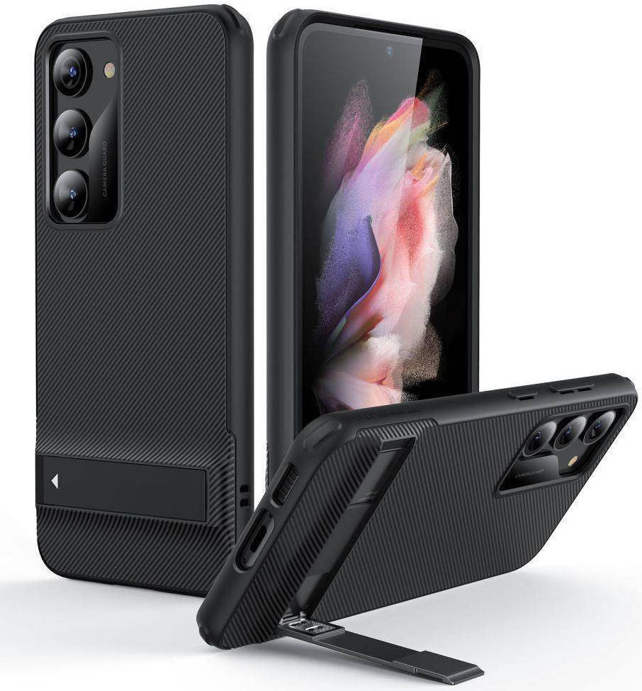 ESR Samsung Galaxy S23 Back Hoesje Kickstand Zwart