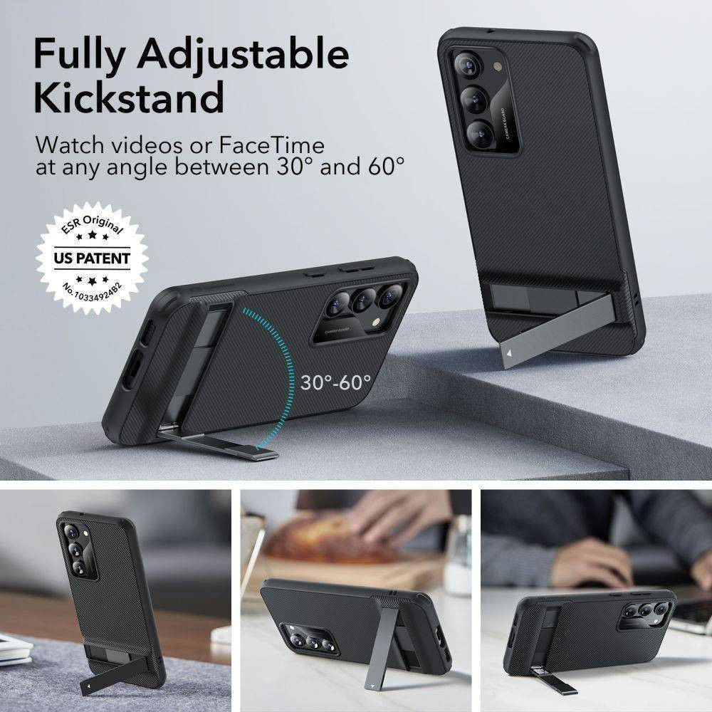 ESR Samsung Galaxy S23 Back Hoesje Kickstand Zwart