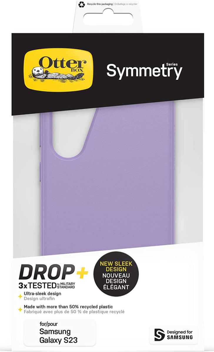 OtterBox Symmetry Samsung Galaxy S23 Back Cover Hoesje Paars