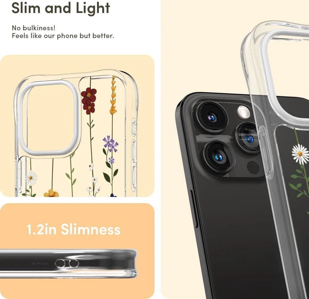 Spigen Apple iPhone 15 Pro Cyrill Cecile Hoesje Flower - Garden