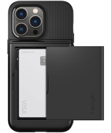 Spigen Slim Armor CS Apple iPhone 14 Pro Max Hoesje Zwart