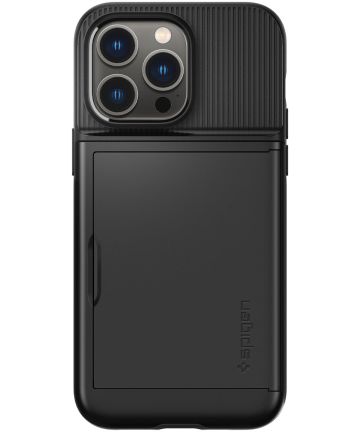Spigen Slim Armor CS Apple iPhone 14 Pro Max Hoesje Zwart