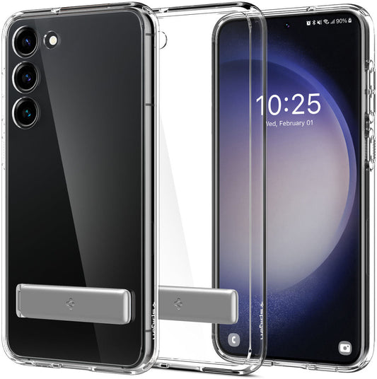 Spigen Samsung S23 Plus Ultra Hybrid S Back Cover Hoesje - Transparant