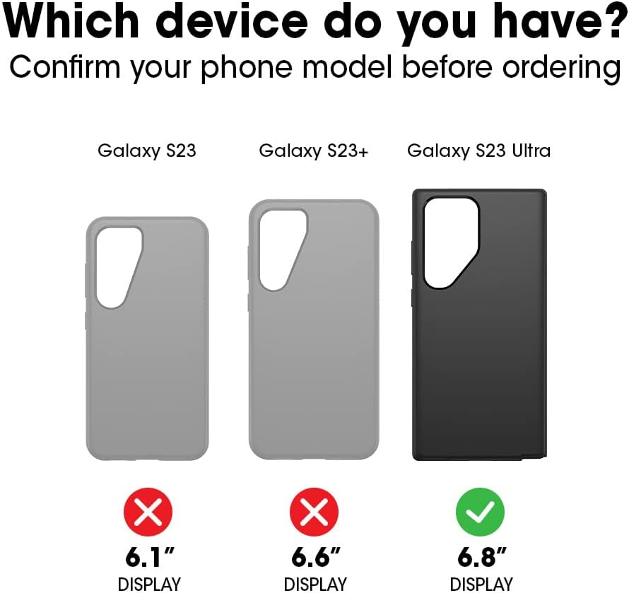 OtterBox Alpha Flex Samsung S23 Ultra Screen Protector Antibacterieel