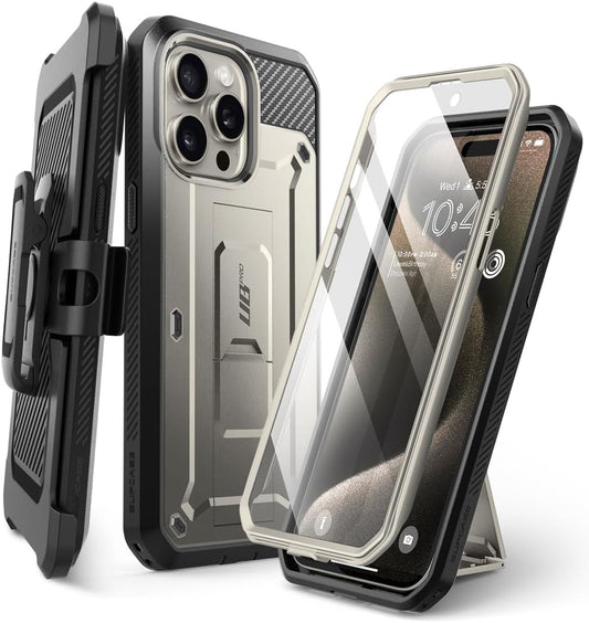 Supcase Apple iPhone 15 Pro max UB hoesje - Grijs