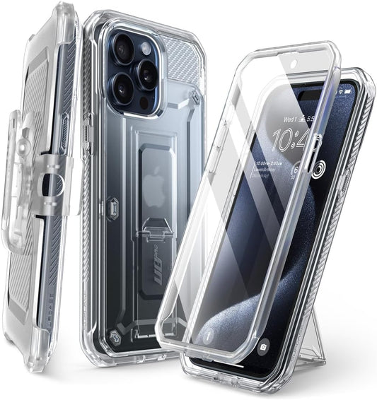 Supcase Apple iPhone 15 Pro max UB hoesje - Transparant