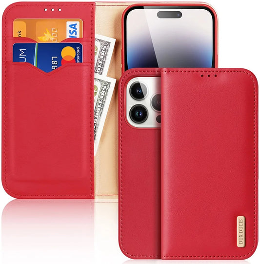 Dux Ducis Apple iPhone 15 Pro Hivo Hoesje - Rood