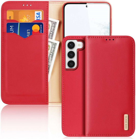 Dux Ducis Samsung Galaxy S23 Hivo Book Case Hoesje Rood