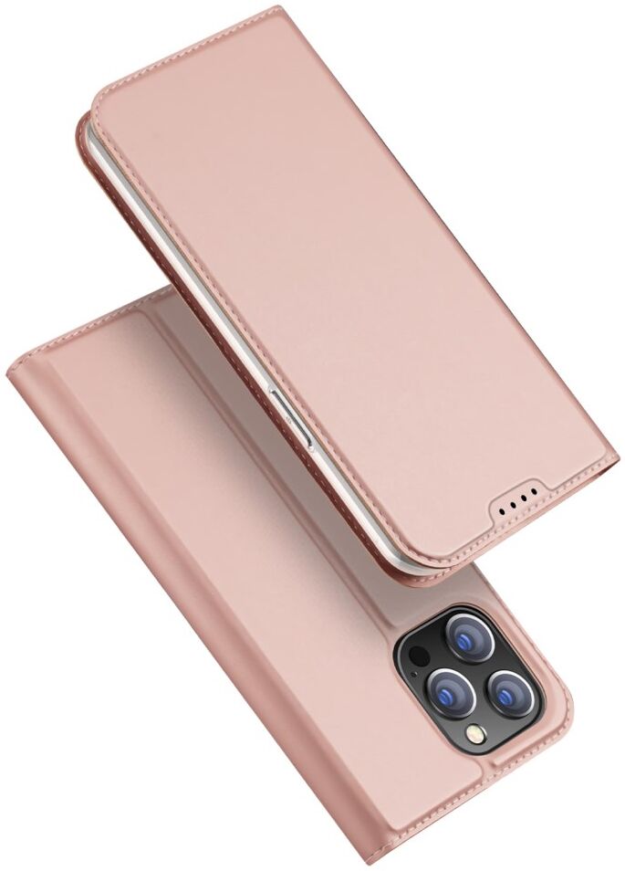 Dux Ducis Apple iPhone 15 Pro Portemonnee Hoesje - Roze