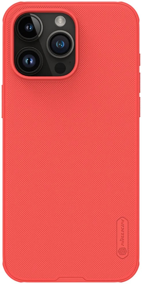 Nillkin Apple iPhone 15 Pro Super Frosted Shield Hoesje - Rood