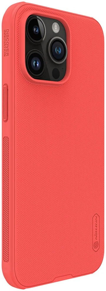 Nillkin Apple iPhone 15 Pro Super Frosted Shield Hoesje - Rood