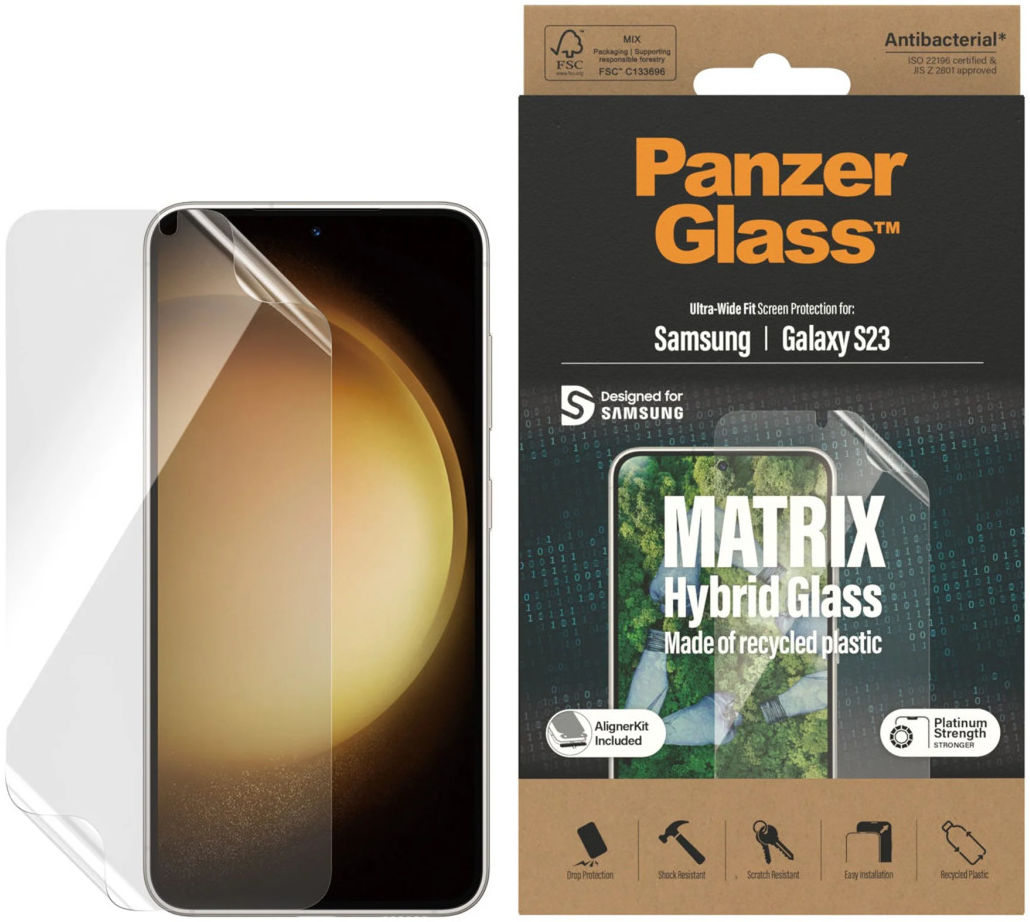 PanzerGlass Matrix Hybrid Samsung Galaxy S23 Screen Protector