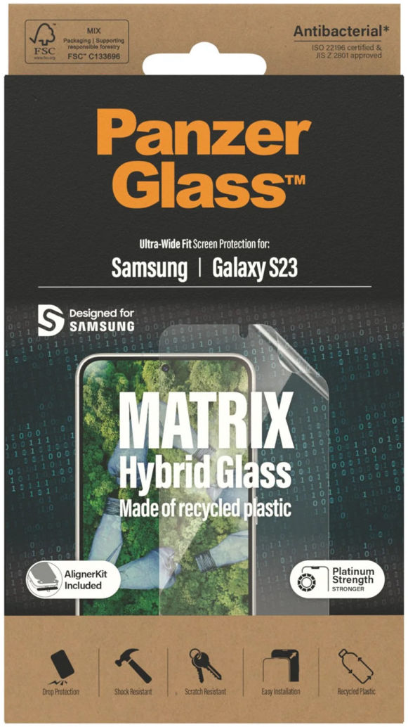 PanzerGlass Matrix Hybrid Samsung Galaxy S23 Screen Protector