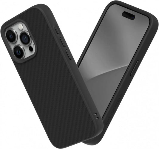 RhinoShield Apple iPhone 15 Pro SolidSuit Back Cover Hoesje - Carbon