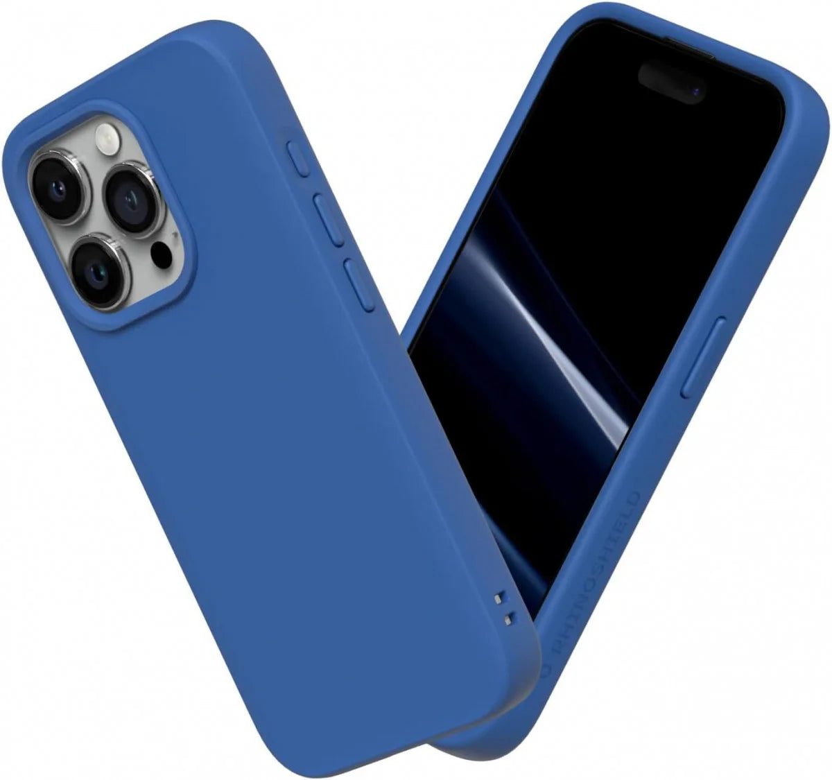 RhinoShield Apple iPhone 15 Pro SolidSuit Back Cover Hoesje - Blauw