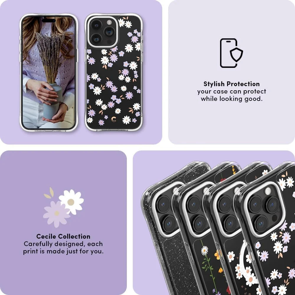 Spigen Apple iPhone 15 Pro Cyrill Cecile Hoesje Dream Daisy