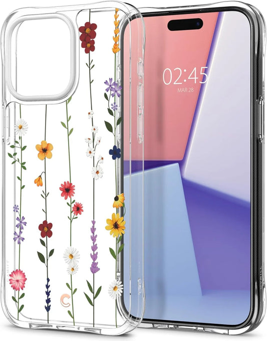 Spigen Apple iPhone 15 Pro Cyrill Cecile Hoesje Flower - Garden